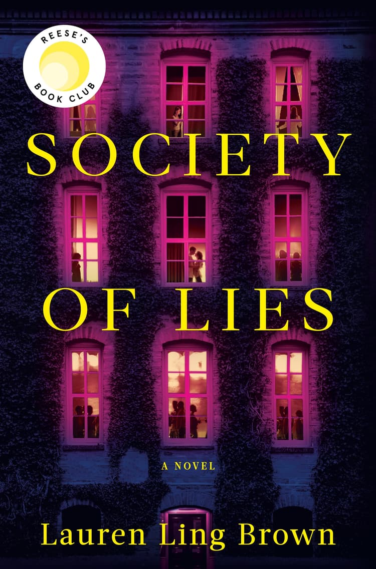 The cover of the book society of lies